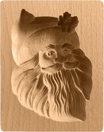 Miniatura 24 de Molde de Galletas de Madera, Molde de Horneado 3D, Herramienta de Decoración de Gravura para Artesanía, Adecuado para Halloween, Acción de Gracias
