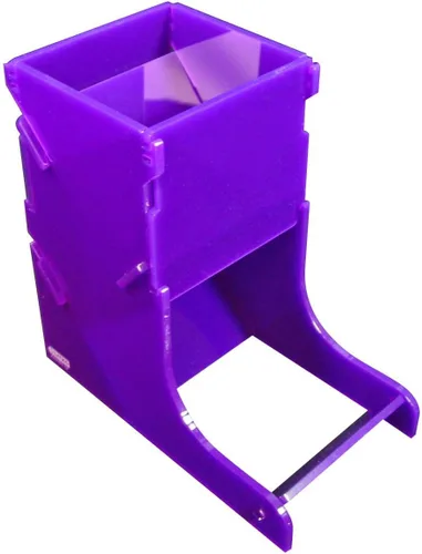 Miniatura 12 de LITKO Torre de dados Rodillo de dados Vaso de dados Bota de dados TTRPG Juegos de mesa (negro)
