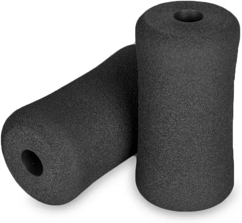 Par de Rodillos de Almohadilla de Esponja de Espuma para Pies, Utilizado para Reemplazar Equipos de Ejercicio de Gimnasio, Adecuado para Varilla de