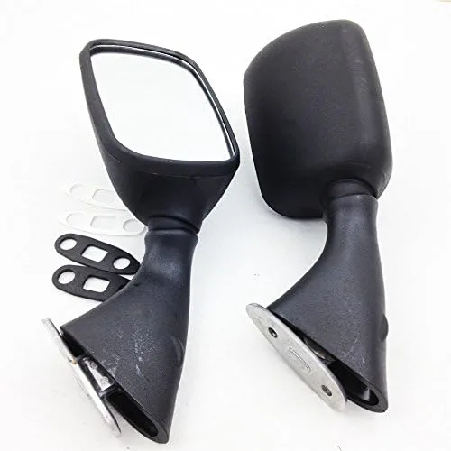 Miniatura 6 de XKMT-OEM - Espejo de estilete compatible con Suzuki Gsxr600 750 01-03 1300 R Hayabusa 1999-2012 negro [B00YWCPOD0]
