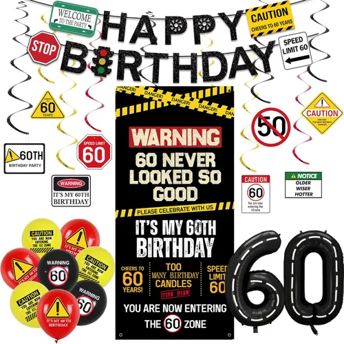 Miniatura 8 de Roetyce Decoraciones de cumpleaños número 10 para niños y niñas, pancarta negra de un dígito con la frase "I'm 10", globos colgantes en espirales