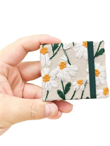 gardorw Cuaderno de bocetos de acuarela con tapa bordada de 10.58 oz/m² (2.6 x 2.4 pulgadas), diario de viaje, bocetos de acuarela, regalo para
