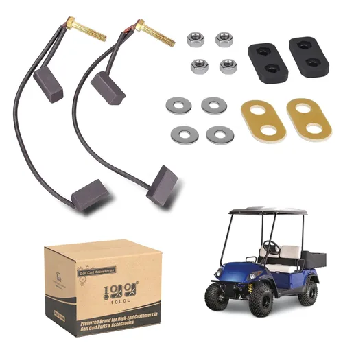 10L0L Kit de cepillo de motor de carrito de golf para Yamaha G8 G9 G14 G16 y Club Car Electric 1994 en adelante y, carrito de golf eléctrico GE, kit