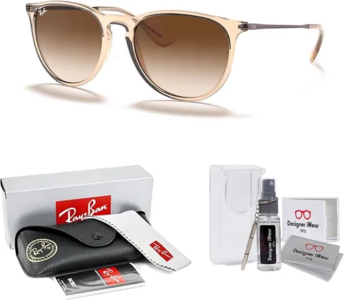 Miniatura 2 de Ray-Ban RB4171 ERIKA Round Sunglasses For Women +BUNDLE with ACCESSORY EYEWEAR KIT