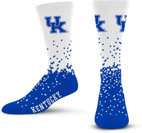 Miniatura 52 de For Bare Feet Calcetines de la NCAA para niños y niñas, unisex, Spray Zone Crew, para jóvenes