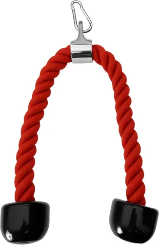 Accesorios para cable de cuerda de tríceps, accesorios para máquina de cables para gimnasio en casa, cuerda de tríceps de 27 pulgadas para fijación