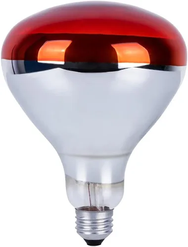 Bombillas de lámpara de calor de 250 vatios, bombillas de calor R40 para pollos, bombillas reflectoras infrarrojas para calentador de criadera,