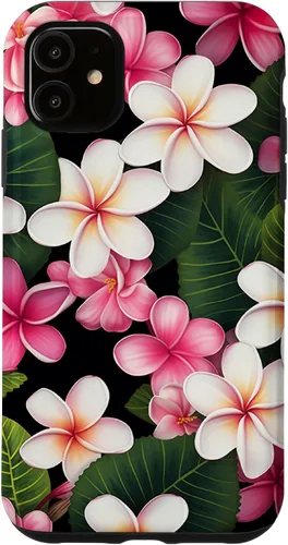 Miniatura 7 de Funda para iPhone 14 Plumeria Flower Pretty Garden Hawaii