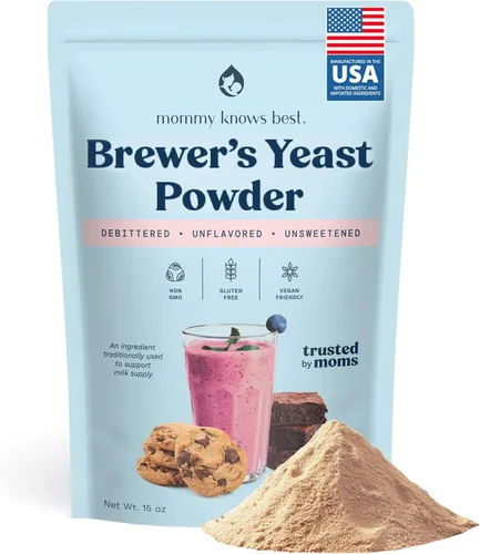 Miniatura 7 de Brewers Levadura en polvo para galletas de lactancia para lactancia materna - Suplemento de lactancia para aumentar la leche materna - Levadura
