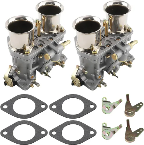 maXpeedingrods Carburador IDF 44 para VW para Bug para Volkswagen para Escarabajo para Fiat 44 IDF con bocina de aire