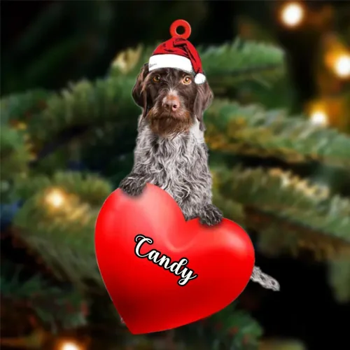 Miniatura 152 de Adornos de Navidad personalizados para perros, nombre personalizado, adorno de Malamute de Alaska, adornos acrílicos, regalos de Navidad, amantes