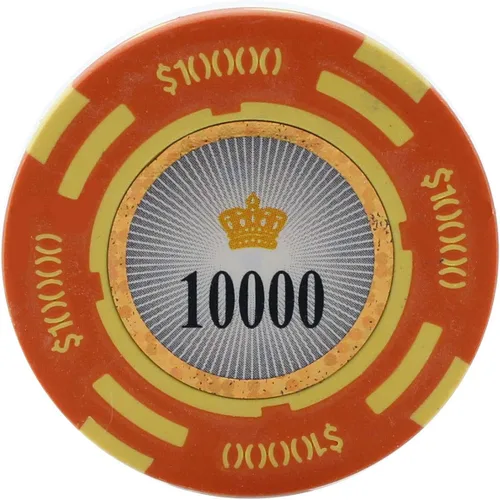 Miniatura 3 de Versa Games Crown Casino - Fichas de póquer de arcilla de 0.35 onzas de peso, paquete de 50 (colores a elegir) (morado)