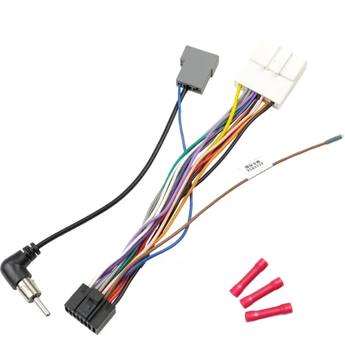 Kit de adaptador de arnés de cable de radio para coche de 20 pines con conectores tipo culata de reemplazo para Nissan Altima Frontier Xterra Subaru