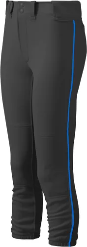 Miniatura 17 de Mizuno Pantalón bombilla, con presillas para cinturón, para mujer. Negro-blanco