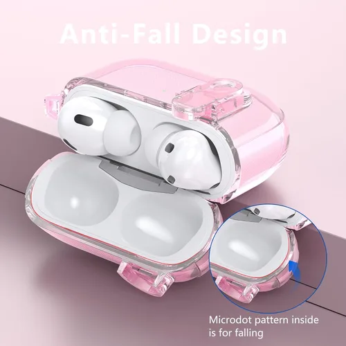 Miniatura 5 de VISOOM Paquete de 2 fundas para Apple Airpods Pro 1 2 fundas para mujer