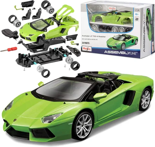 Miniatura 2 de Maqueta de auto Lamborghini Aventador Die Cast, de Maisto (escala 1:24)