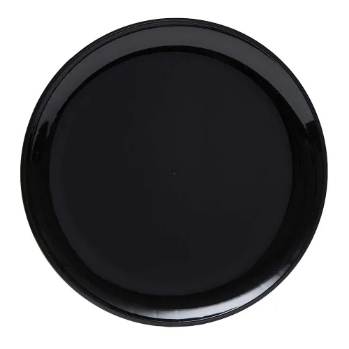 Miniatura 2 de CaterLine - Bandeja rectangular de plástico pesado, 14 x 10 pulgadas, color negro (25 unidades)