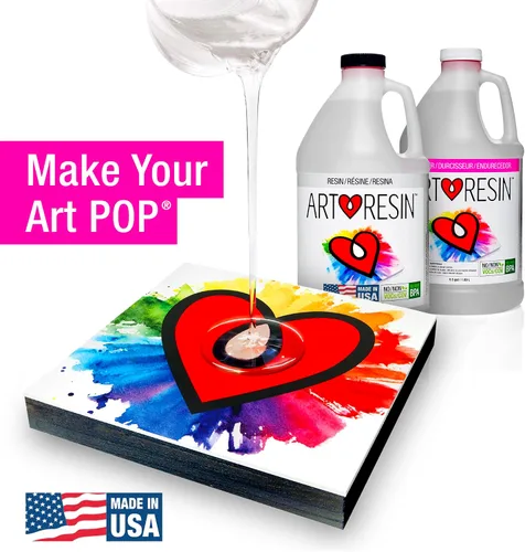 Miniatura 2 de ArtResin Resina Epoxy, profesional, no tóxica, transparente, garrafón de 1 galón (3,78 L)