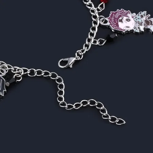 Miniatura 7 de SONGCHANGJEWELRY Pulsera con dije de figura de anime de Tanjiro - Pulsera de figura de Nezuko Zenitsu Inosuke de Tanjiro - Regalos para niñas y niños