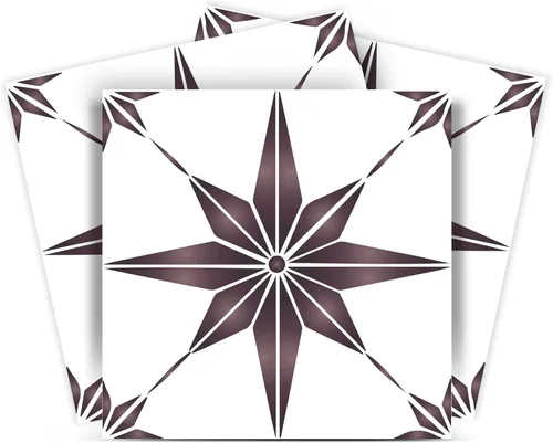 Miniatura 10 de Adhesivos para azulejos Mi Alma, 24 unidades, Talavera, plantillas de pared, calcomanías para despegar y pegar, fácil aplicación, ideal para baño