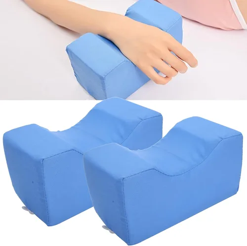 Miniatura 3 de ZJchao Almohada de tobillo, 2 piezas, elevador de pie, tobillo, cojín antiescaras para pacientes ancianos, almohadas para piernas, reposapiernas