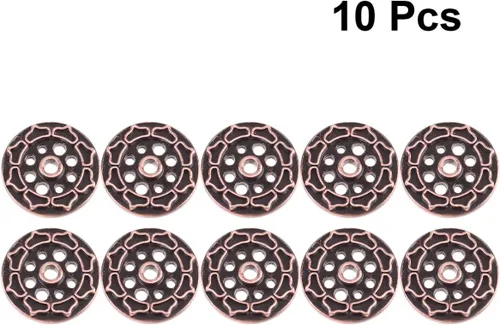 Miniatura 8 de ARTIBETTER 10 piezas de incienso soporte mini loto inscent bobina quemador disco quemador de incienso soporte para casa oficina casa té casa