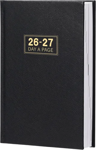 Agenda diaria 2026 – Agenda diaria 2026, una página por día, agenda 2026 página completa por día, enero 2026 a diciembre 2026, 5.8 x 8.4 pulgadas,