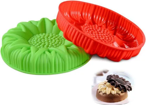 Miniatura 2 de FantasyDay Molde de silicona para pastel de cumpleaños de 9.8 pulgadas, moldes para hornear pasteles de fiesta para tu postre de aniversario, #4