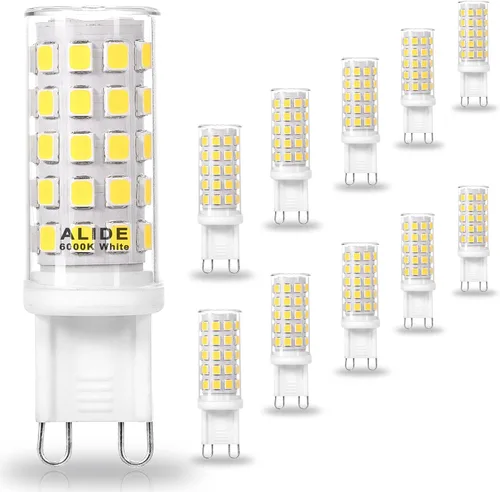 Miniatura 8 de ALIDE Bombillas LED G9 regulables de 3 W para reemplazar 20 W, 25 W, 30 W, equivalente a halógeno, 2700 K, blanco cálido suave, AC120V G9