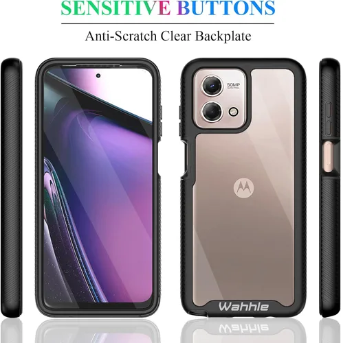 Miniatura 5 de Funda compatible con Moto G Stylus 5G 2023, protector de pantalla integrado, cuerpo completo, a prueba de golpes, ajuste delgado, funda protectora