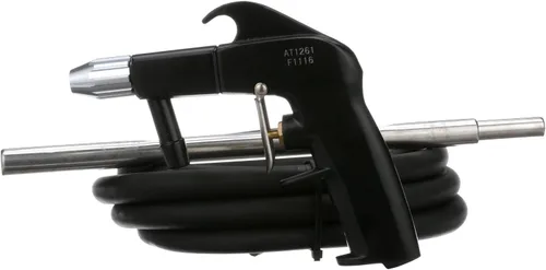Miniatura 4 de Pistola de arena con manguera de 10 pies, pistola de explosión de arena y llave, alimentación de sifón (Campbell Hausfeld AT122601AV), color negro