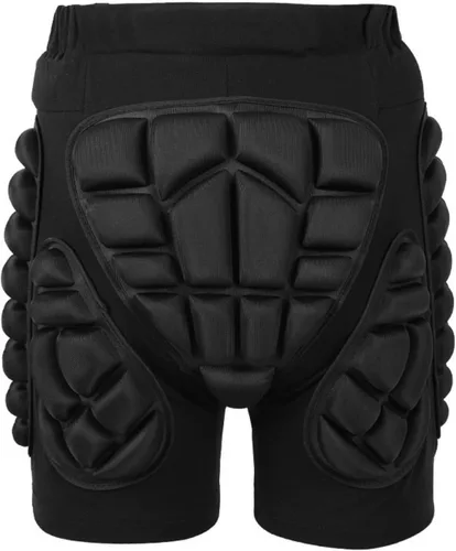 Pantalones cortos acolchados protectores, protección 3D, protector de cadera y glúteos, pantalones cortos acolchados para hombres, mujeres, jóvenes,