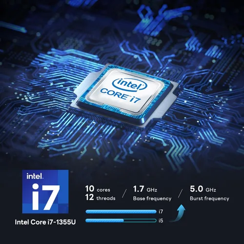 Miniatura 4 de ASUS Vivobook - Laptop WUXGA de 16 pulgadas, Intel i7-1355U, RAM DDR4 de 16 GB, gráficos Intel Iris Xe, almacenamiento de 1.5 TB