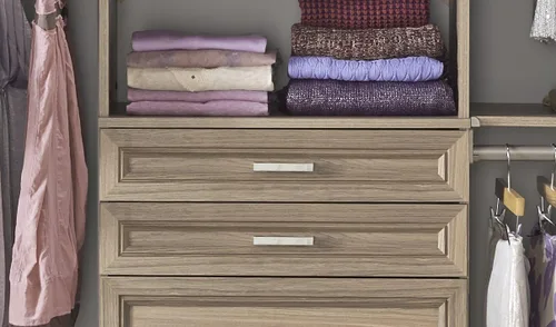 Miniatura 2 de Cubículo ClosetMaid SuiteSymphony de 25 x 6 pulgadas Gris natural