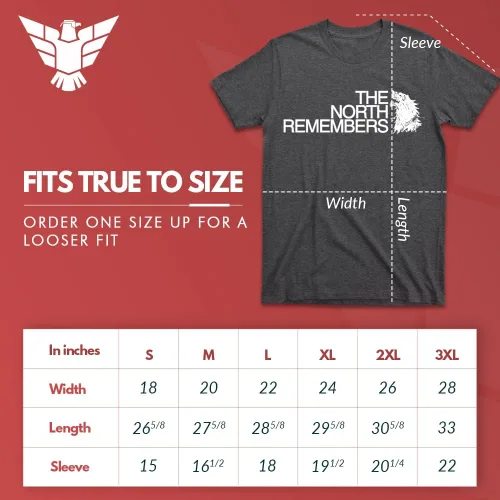 Miniatura 4 de The North Remembers GoT Shirt