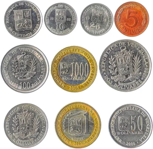 Miniatura 60 de Malta 10 Monedas Mixtas Moneda Maltesa Mils Céntimos Desde 1972