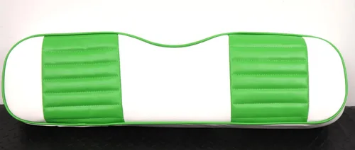 Miniatura 36 de Huskey - 4 fundas de asiento para carrito de golf delanteros y traseros para Club Car Precedent 2004+, modelos Tempo 2017+ G&E, negro de dos tonos