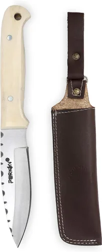 Miniatura 2 de Perkin Cuchillo de caza con vaina Cuchillo de hoja fija Cuchillo Bushcraft