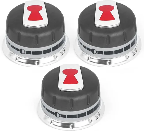 3 pomos de quemador de parrilla de gas 88848 mejorados compatibles con piezas de parrilla Weber Genesis (2011-2016) Series mejor que la calidad OEM