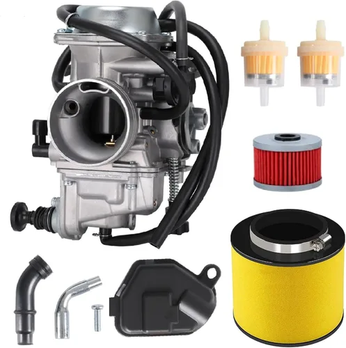 Carburador TRX350 para Honda 16100-HN5-M41 Rancher 350 TRX350FE TRX350FM TRX350TE TRX350TM 2000-2006 TRX450 FE/FM/TE/TM/ES Kit de filtro de aire de