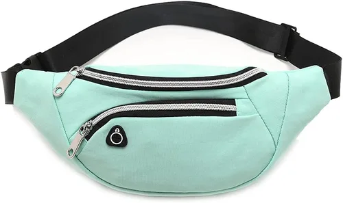 Miniatura 8 de Riñonera para hombres y mujeres, riñonera para entrenamiento, viajes y correr. (004)Negro