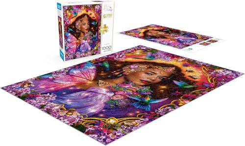 Miniatura 4 de Buffalo Games - Flights of Fantasy - Summer Queen - Rompecabezas de 1000 piezas para adultos - Rompecabezas desafiante perfecto para noches de juego