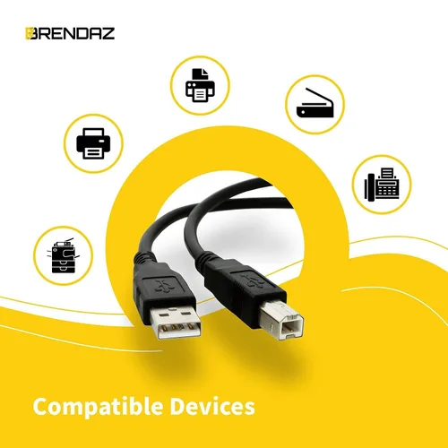 Miniatura 5 de BRENDAZ Cable USB de 1 pie compatible con micrófono USB Samson G-Track Pro y micrófono condensador USB C01U Pro (1 pie)
