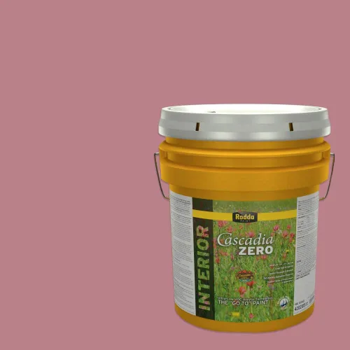 Miniatura 112 de Rodda Paint CASCADIA ZERO - Pintura satinada e imprimación para interiores en uno, 1 galón, Lady Flower Flor de señora
