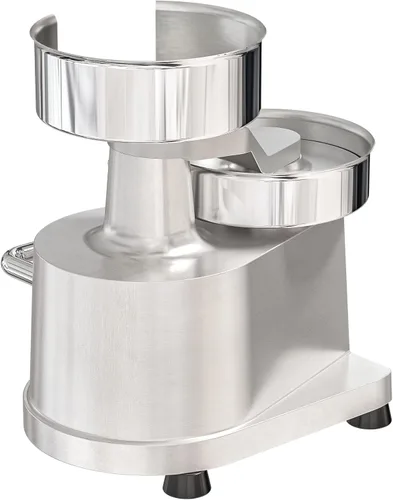 Miniatura 6 de KoolMore Prensa de hamburguesas para hamburguesas de 5 pulgadas, máquina formadora manual de acero inoxidable para alimentos personales