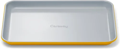 Miniatura 15 de Caraway Bandeja de cerámica antiadherente para hornear, revestimiento de cerámica naturalmente resbaladizo, no tóxico, libre de PTFE ni PFOA, Negro