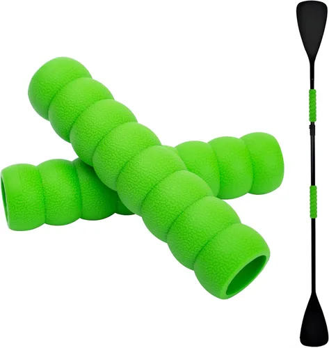 Miniatura 14 de Paquete de 2 empuñaduras para kayak, agarre antideslizante para remos desmontables, accesorios de kayak para prevención de ampollas