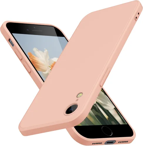 Miniatura 13 de Funda para iPhone XR de silicona líquida, protección de cuerpo completo, suave antiarañazos para iPhone XR, ajuste delgado, duradero, 6.1 pulgadas