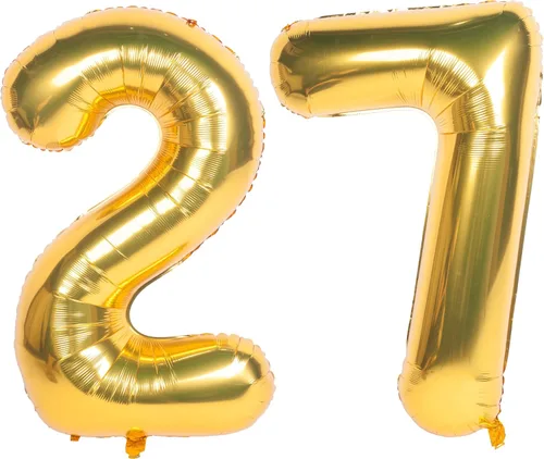 Miniatura 74 de Globos de helio de 40 pulgadas con dígitos dorados para fiesta de cumpleaños., Número 0, 40 pulgadas, número 0 oro 7