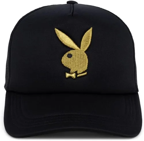 Miniatura 2 de Playboy Gorra ajustable Gold Rush Foam Trucker, NegroOro